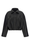 the boxy jacket lined rotate birger christensen redefines the volumes of contemp