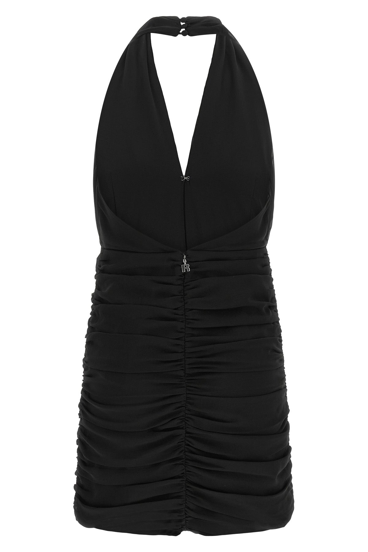 the rotate birger christensen mini dress defines the silhouette through a bold c