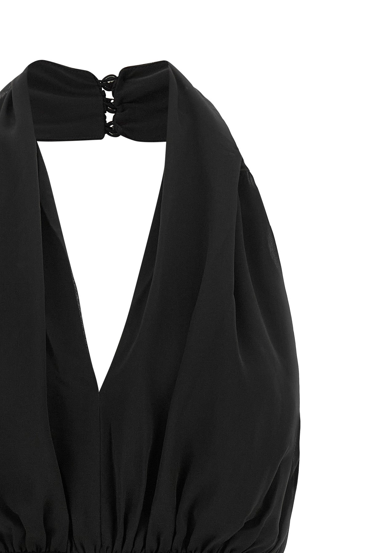the rotate birger christensen mini dress defines the silhouette through a bold c