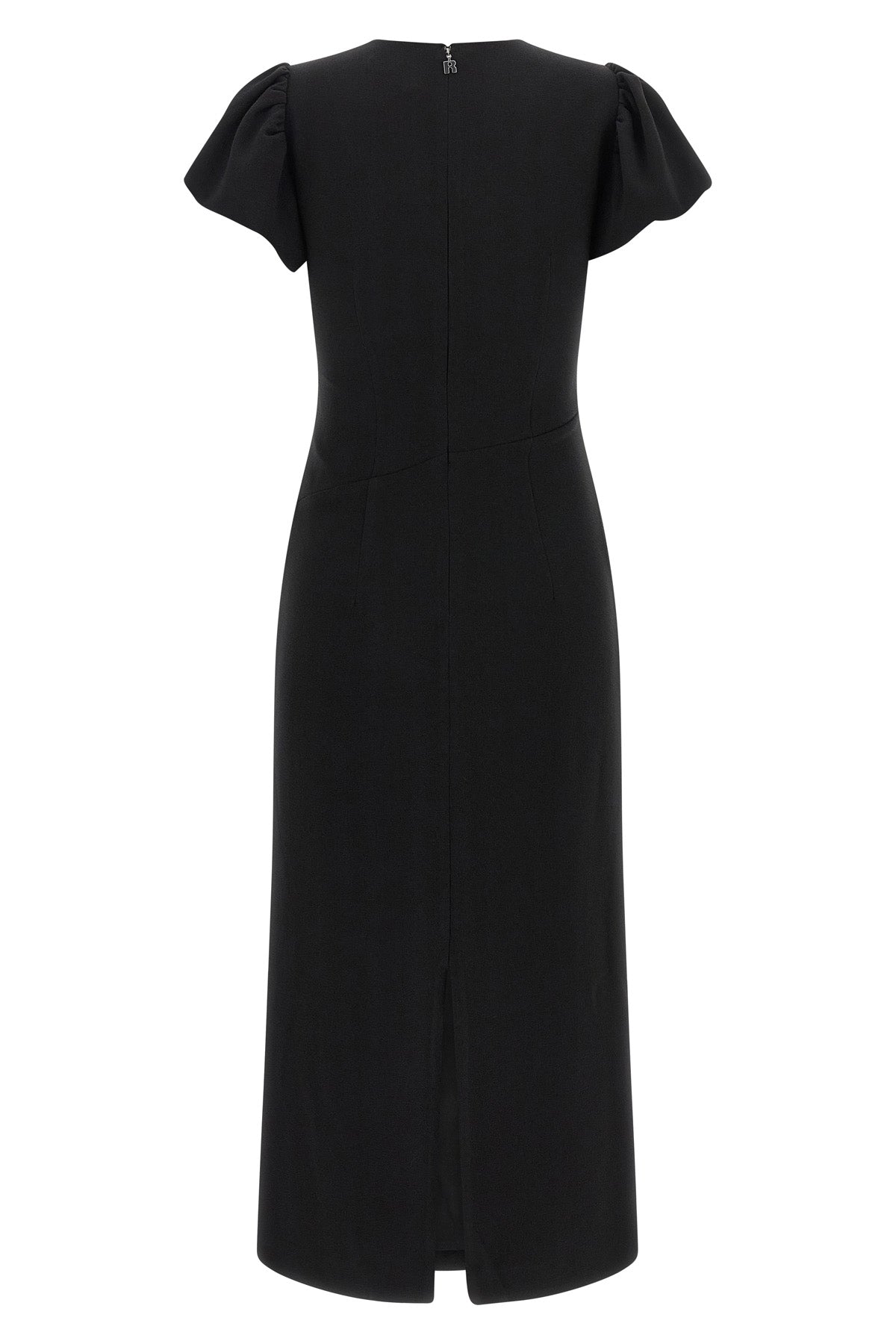 the midi dress rotate birger christensen defines a tight silhouette through a te