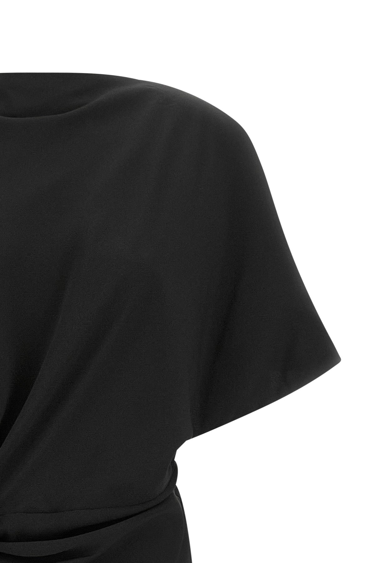 the long dress rotate birger christensen defines a fluid silhouette through a ta