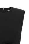 birger christensen rotate s mini dress defines a tight silhouette through a sart
