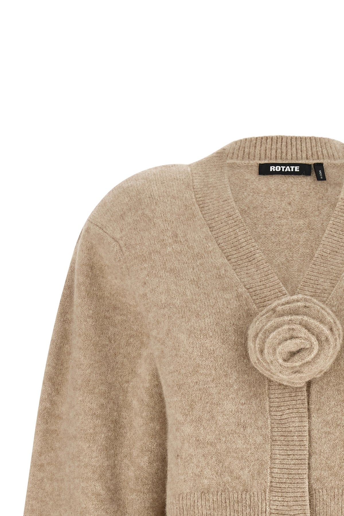 the cardigan rotate birger christensen redefines contemporary knitwear through a