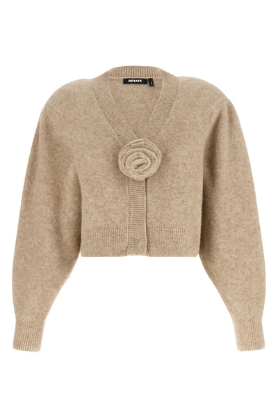 the cardigan rotate birger christensen redefines contemporary knitwear through a