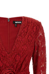 the mini dress rotate birger christensen defines a bold silhouette through metic