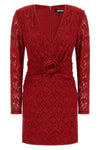 the mini dress rotate birger christensen defines a bold silhouette through metic