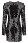 the short dress rotate birger christensen defines an enveloping enveloping model
