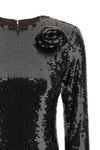 the short dress rotate birger christensen defines an enveloping enveloping model