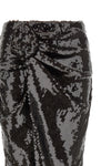 the skirt rotate birger christensen sequins knot redefines evening wear through