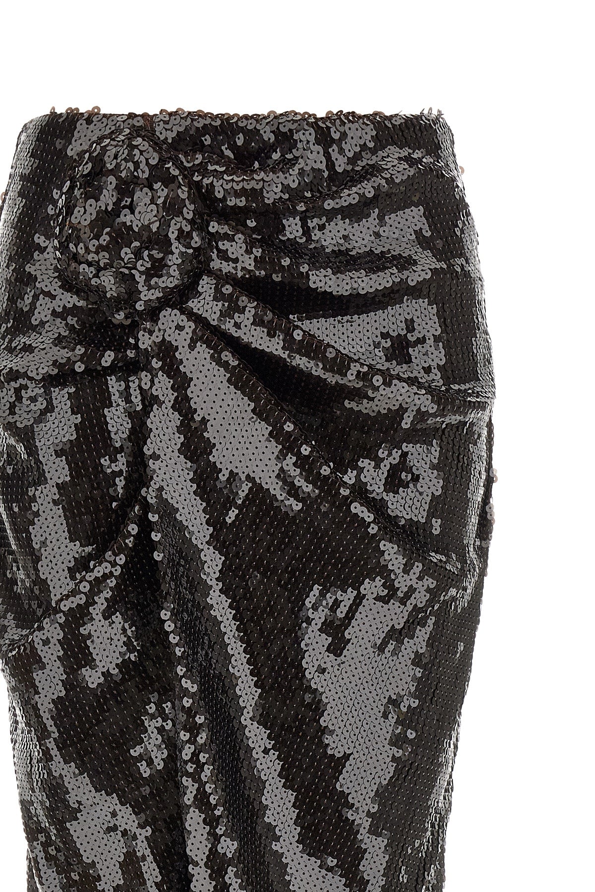 the skirt rotate birger christensen sequins knot redefines evening wear through