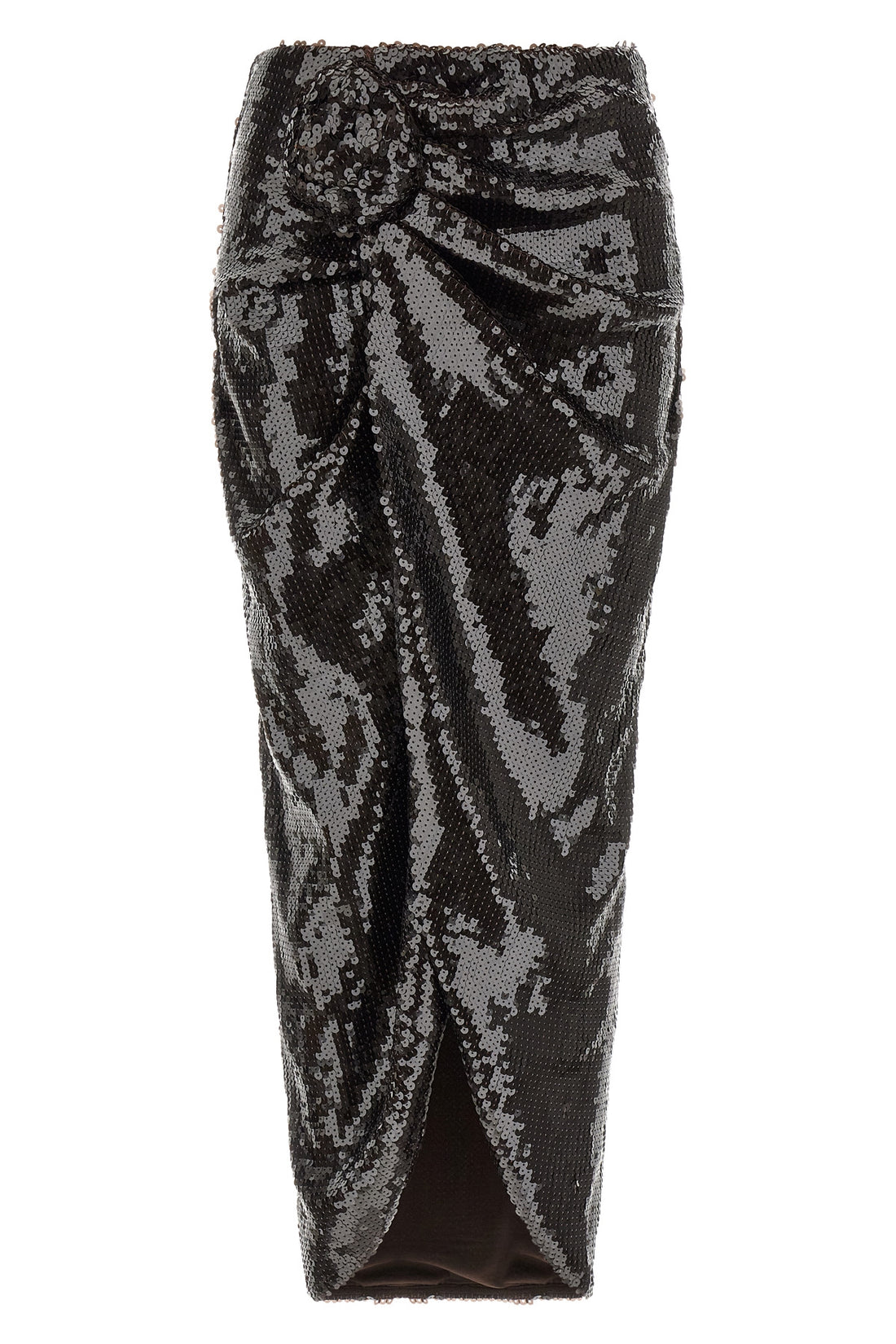 ROTATE BIRGER CHRISTENSEN 34 the skirt rotate birger christensen sequins knot redefines evening wear through