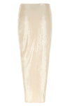 the rotate birger christensen sequins knot skirt midi skirt defines a tight and