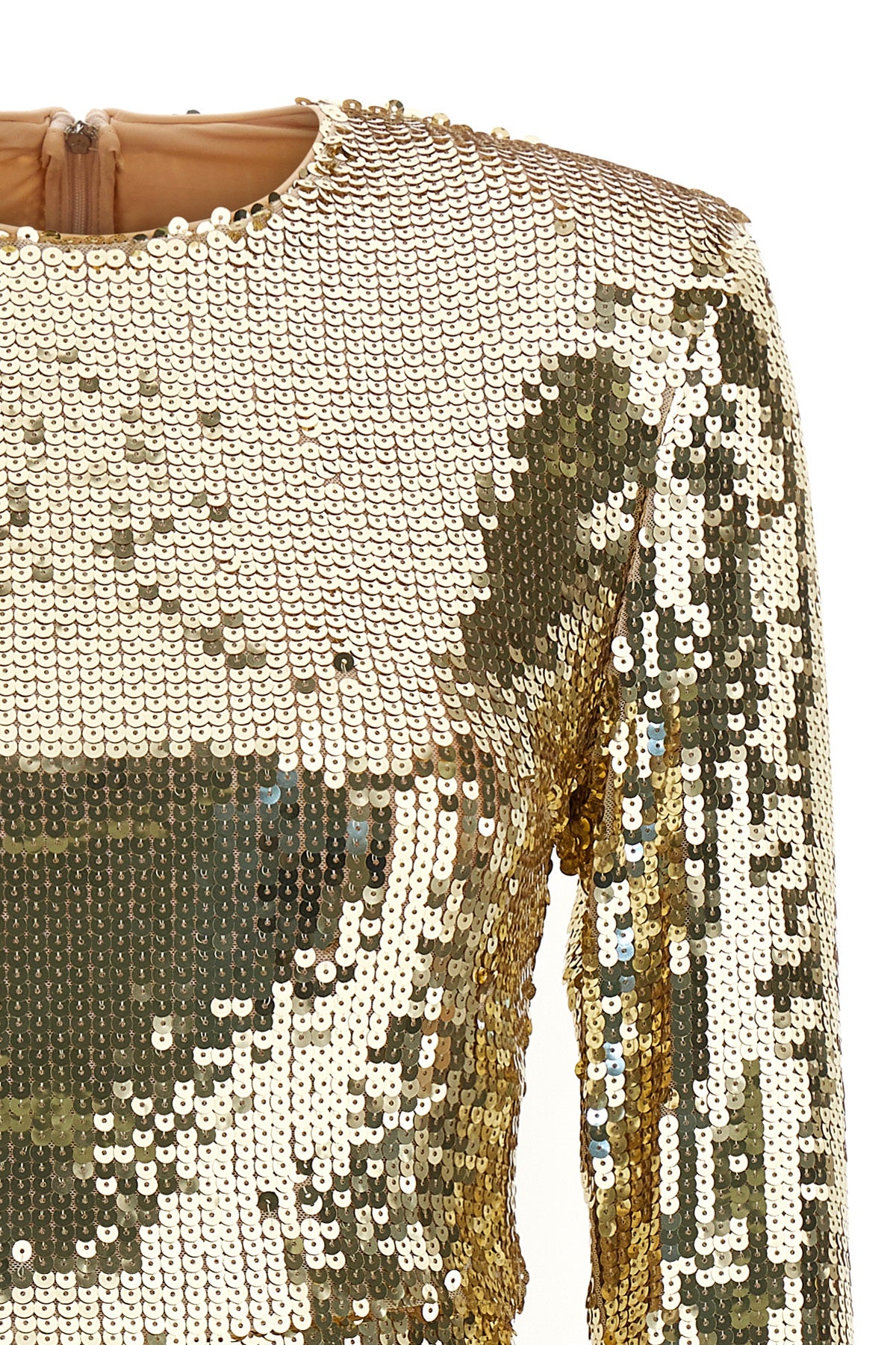 the short dress rotate birger christensen sequins ls mini dress redefines even