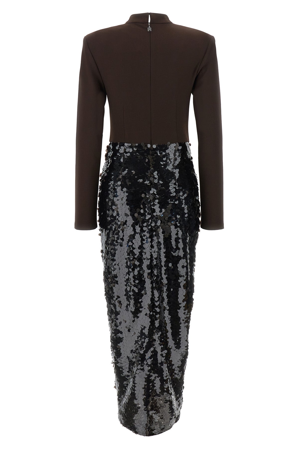 the rotate birger christensen knotted midi dress midi dress defines a bold sil