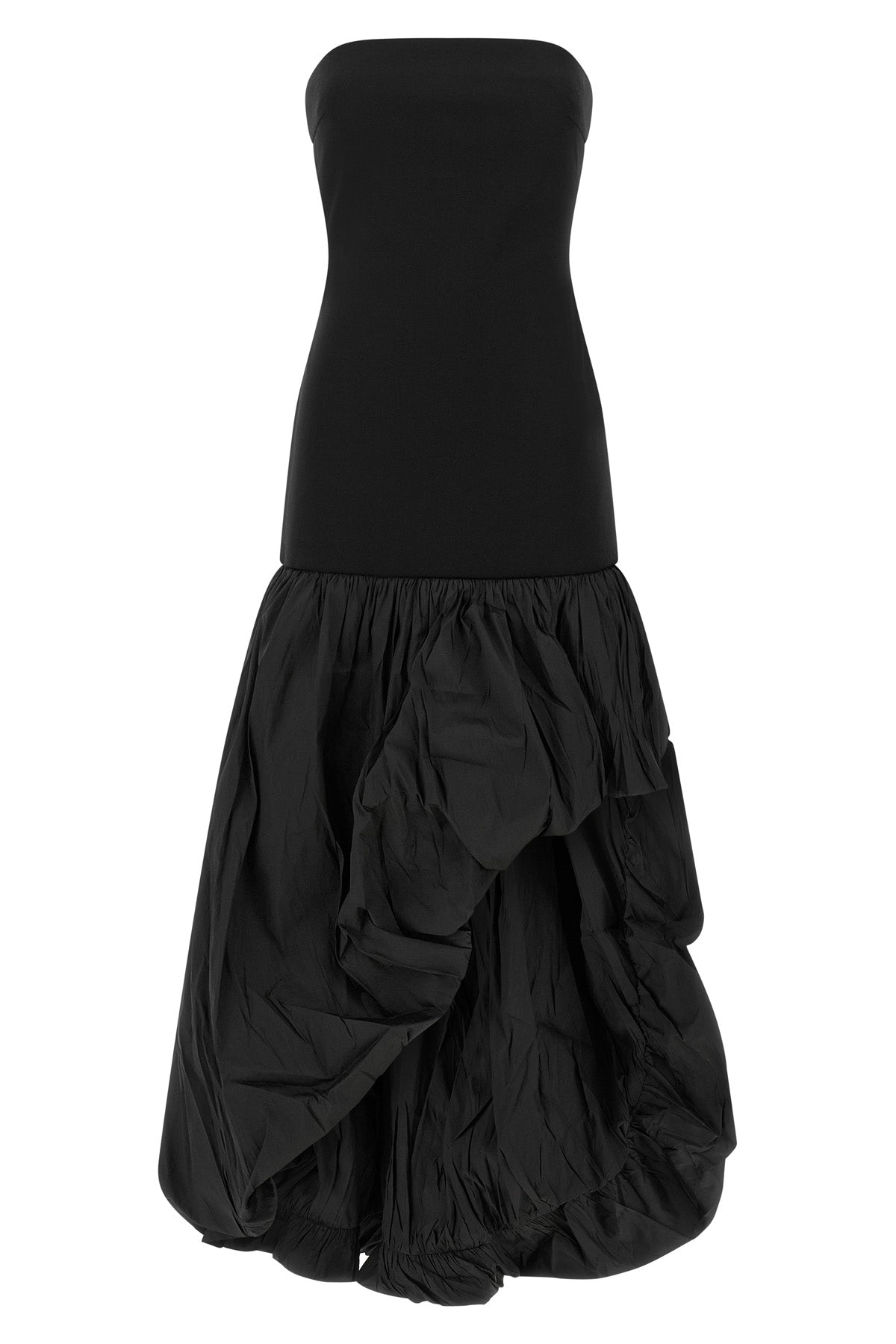 birger christensens mini bubble train dress rotate redefines evening volumes