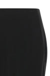 the rotate birger christensen midi skirt redefines the codes of evening elegance