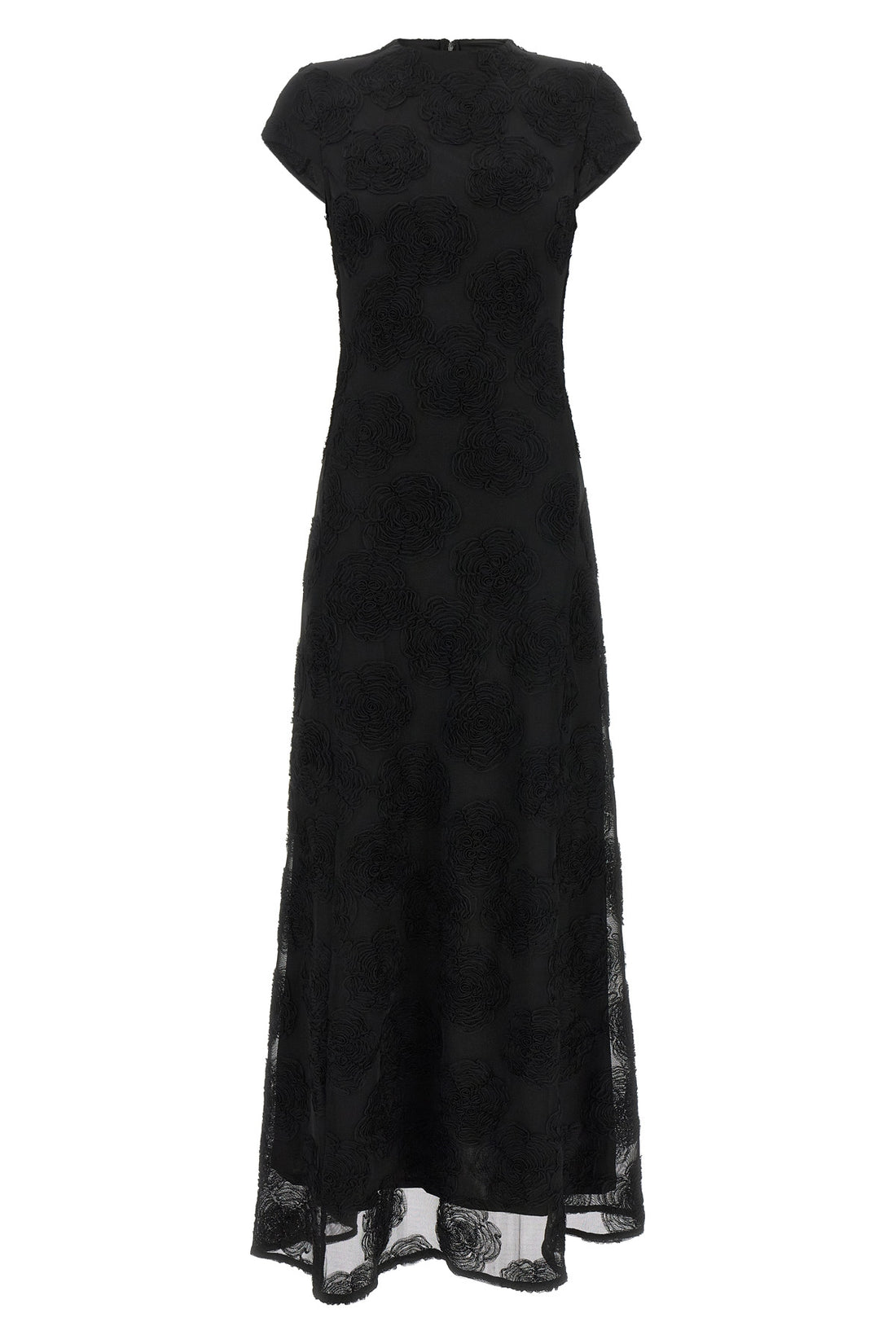 ROTATE BIRGER CHRISTENSEN 34 birger christensens long rotate flower mesh maxi dress is distinguished by a