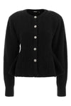 the rotate birger christensen cardigan redefines knitwear through a structured s