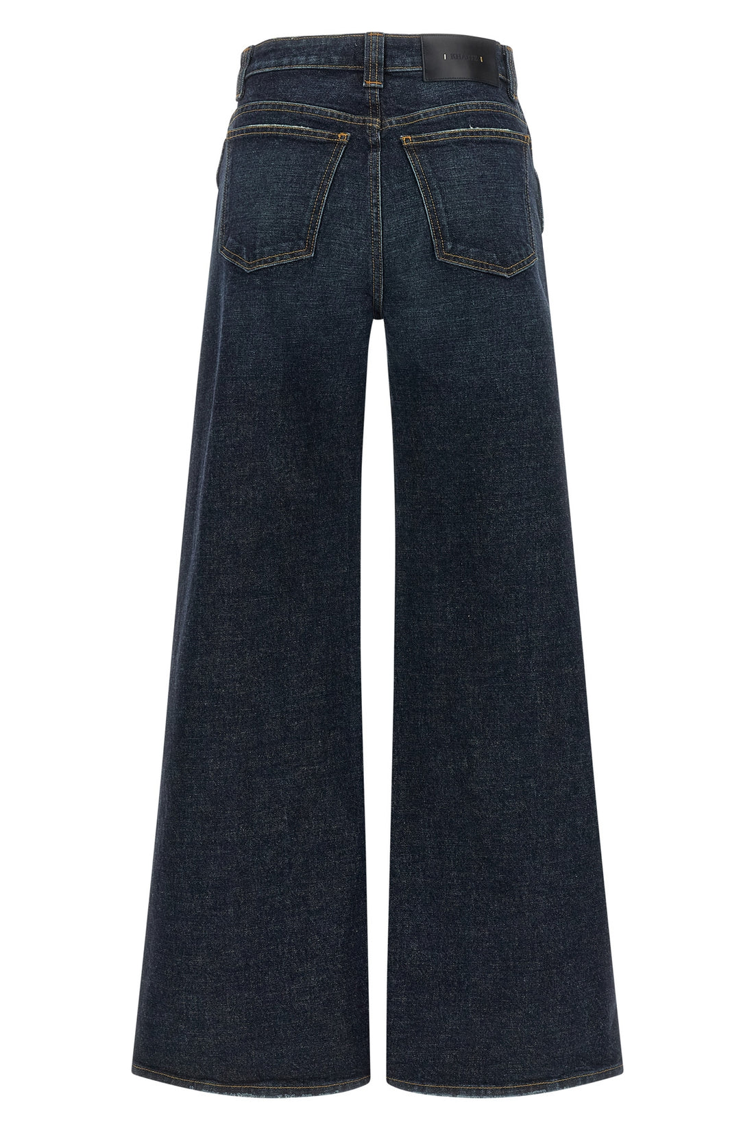 KHAITE 24 the dane khaite jeans redefine the everyday wardrobe through a wide silhouette