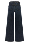 the dane khaite jeans redefine the everyday wardrobe through a wide silhouette