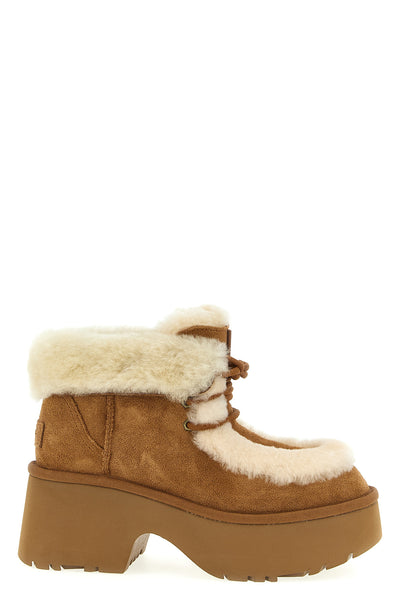 esmee lace up suede ankle boots