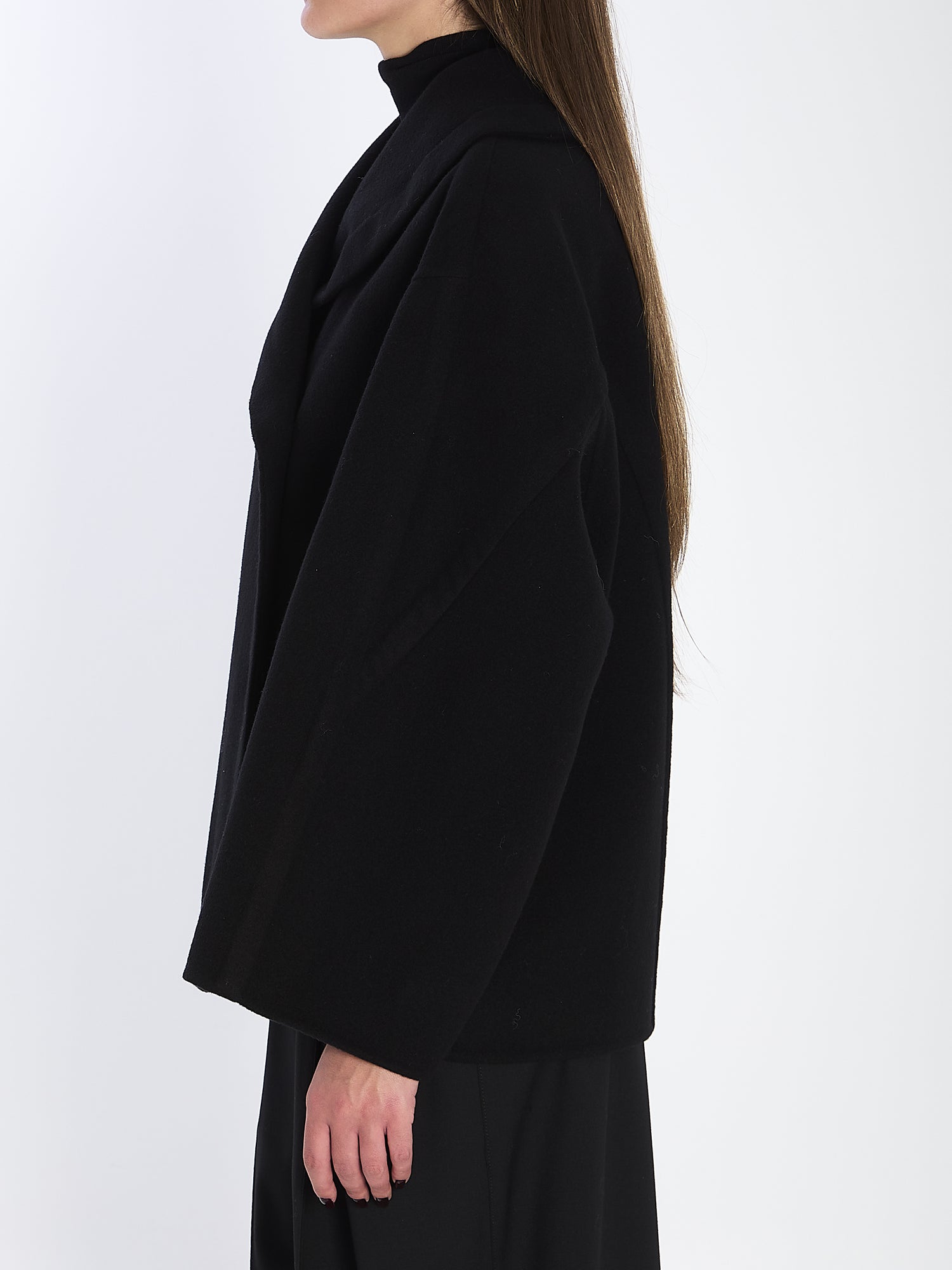 THE ROW 02 temur coat in virgin wool 