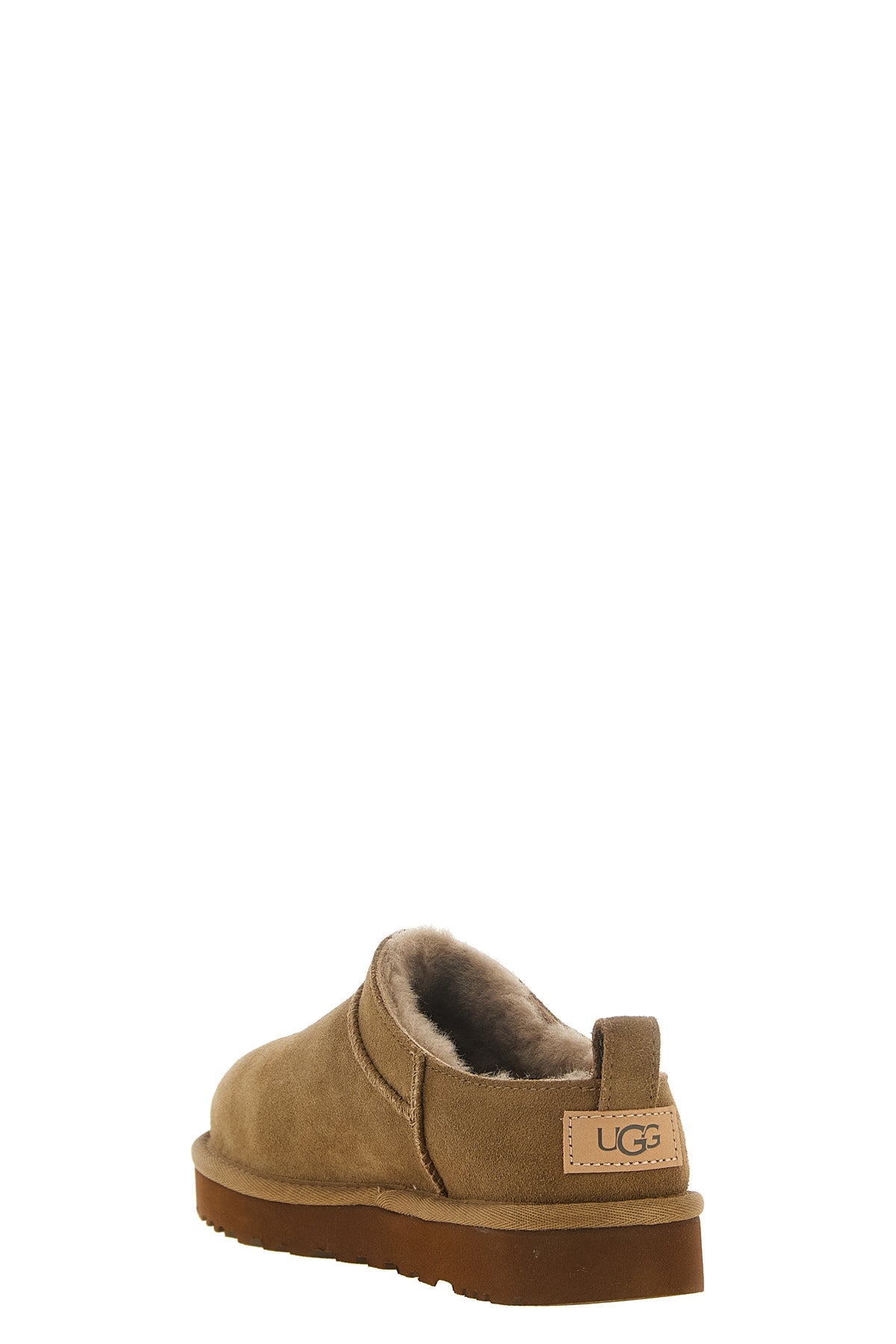 the classic micro ugg ankle boots redefines the iconic silhouette of the brand