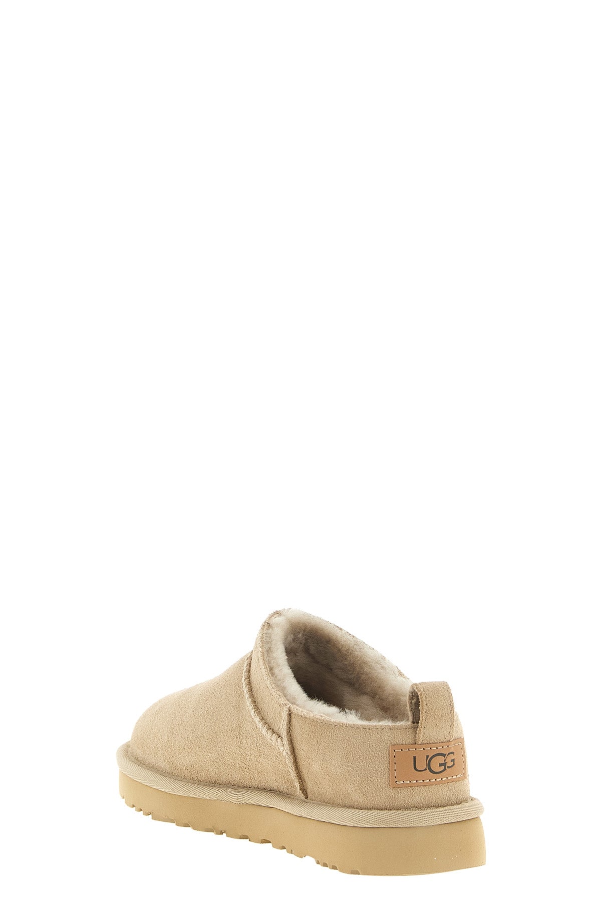 the sabot ugg classic micro reinterprets the iconic silhouette of the brand th