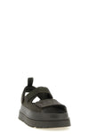 goldenglow embossed embossed crocodile-effect print tpu sandals