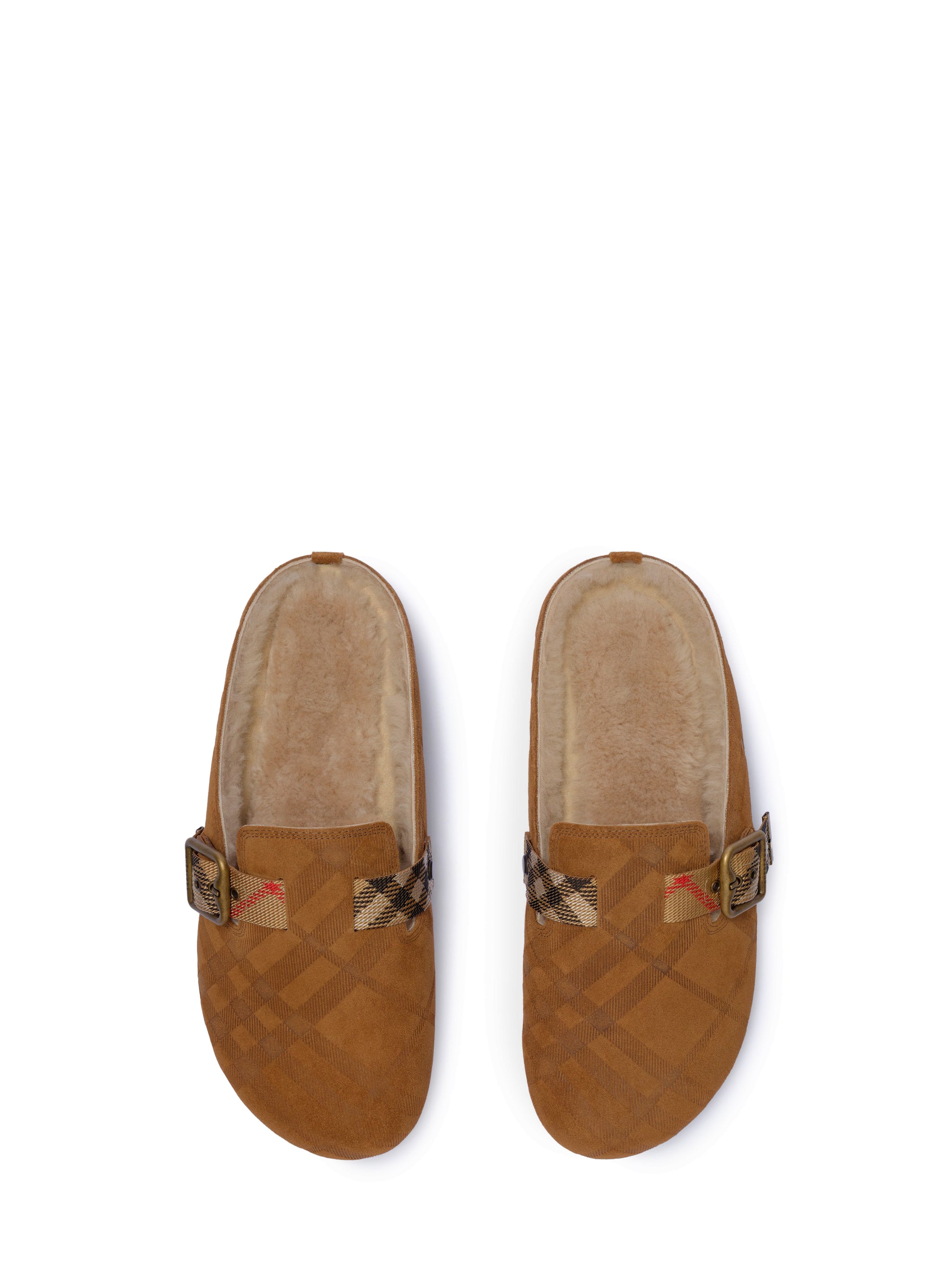 urchin mules in check shealing