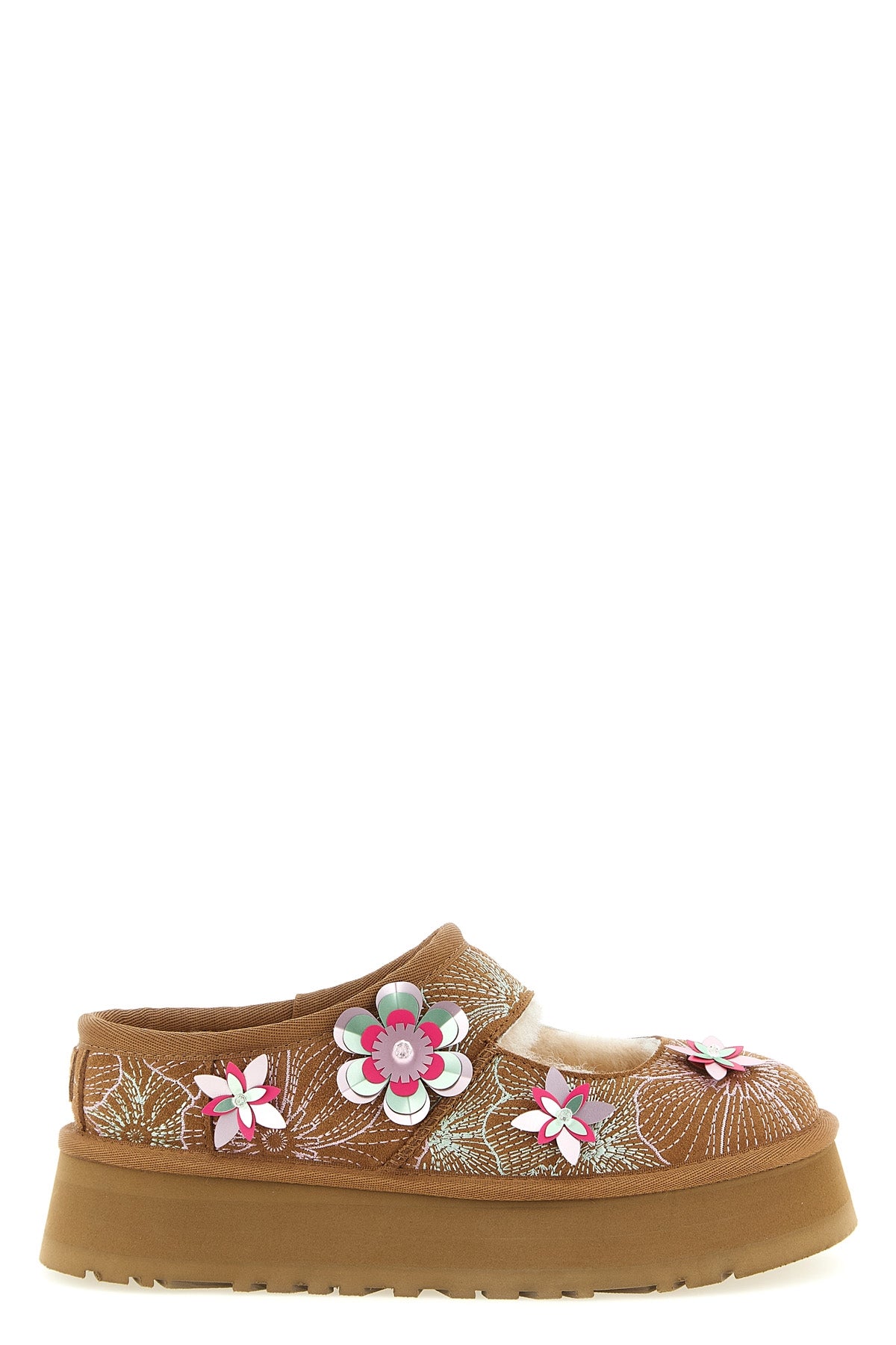 bea mary jane meadow suede sabots