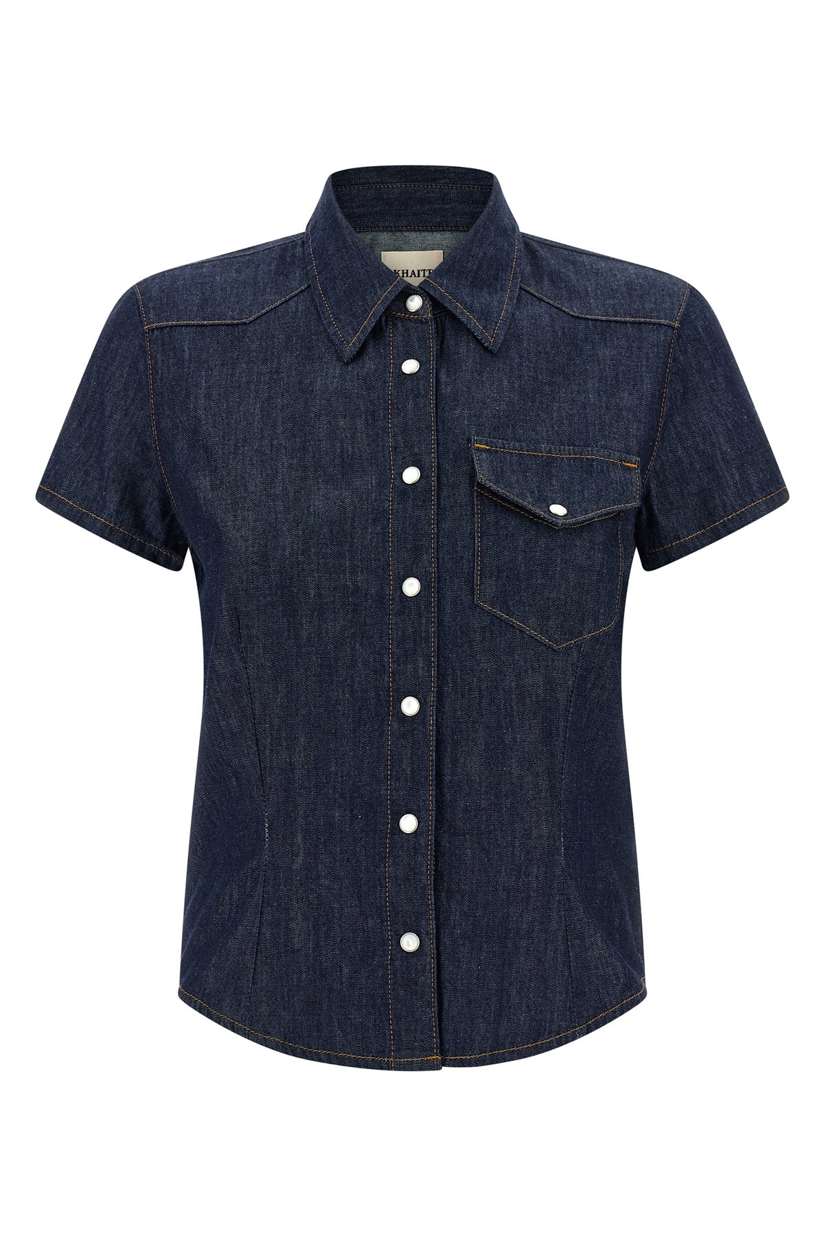 classic cavazos cotton denim shirt