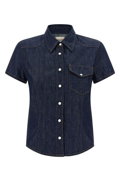 classic cavazos cotton denim shirt