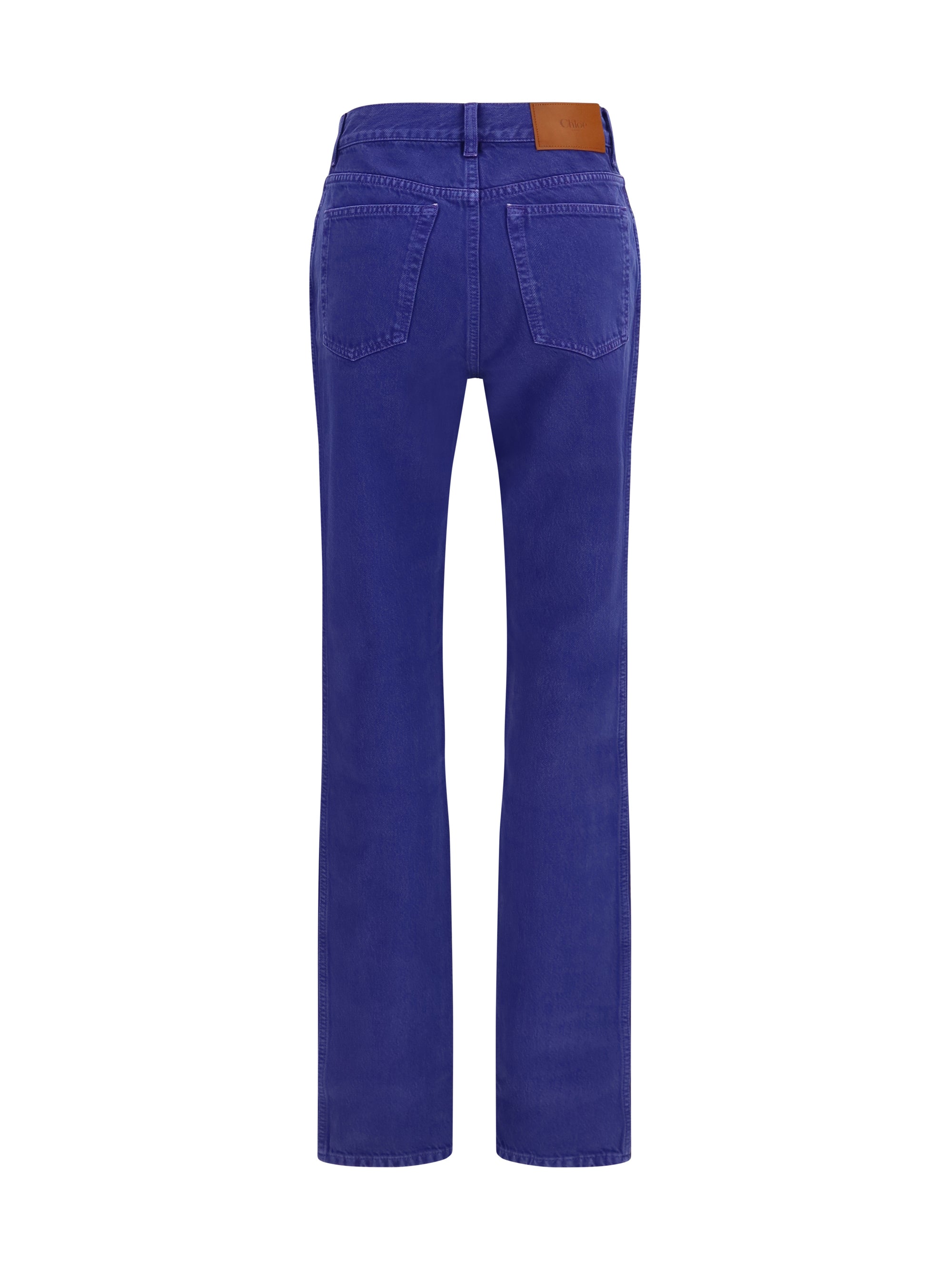 cotton denim pants