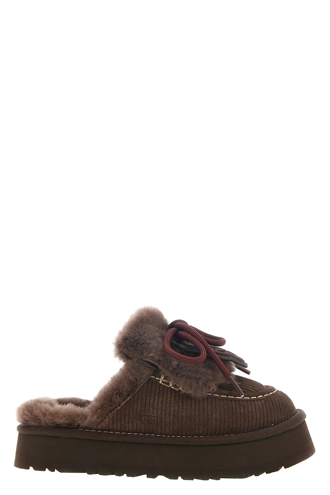 UGG 5 the disquette heritage ugg sabot redefines the slip-on silhouette through bold