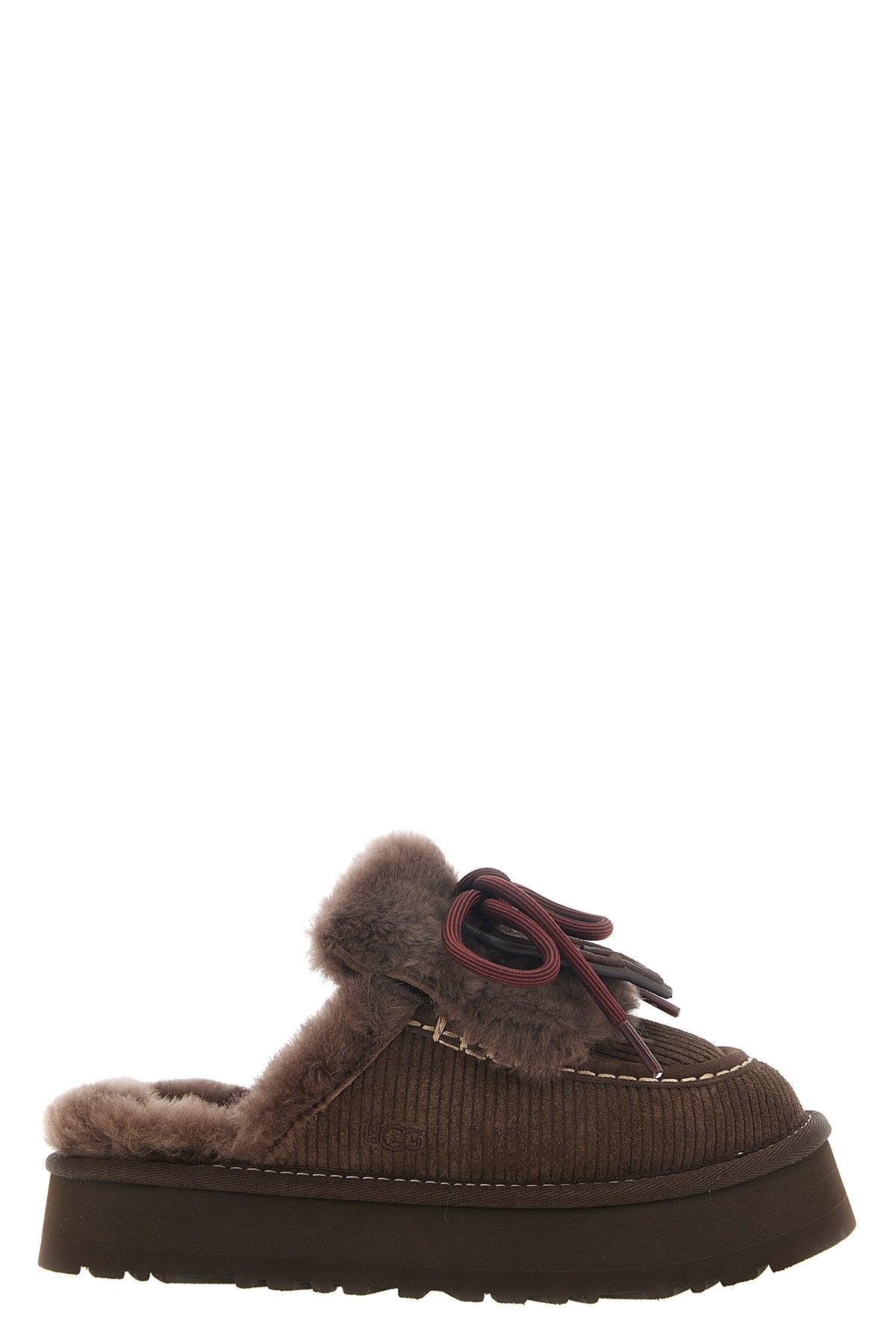 the disquette heritage ugg sabot redefines the slip-on silhouette through bold