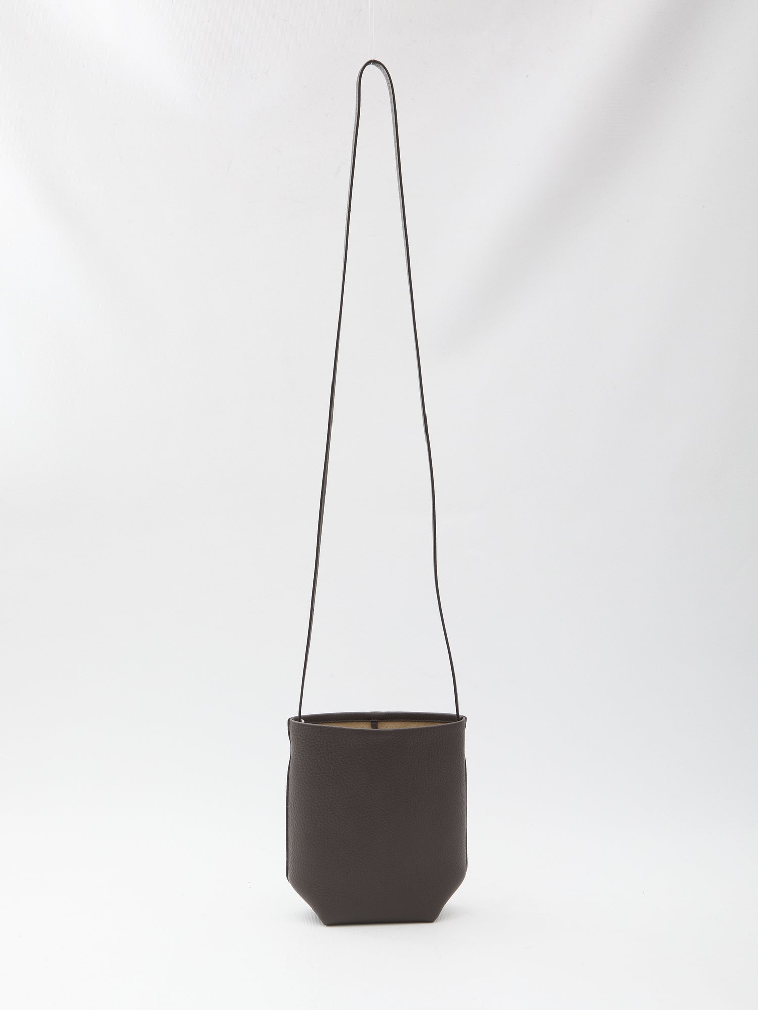 THE ROW OS n/s park crossbody brown bag