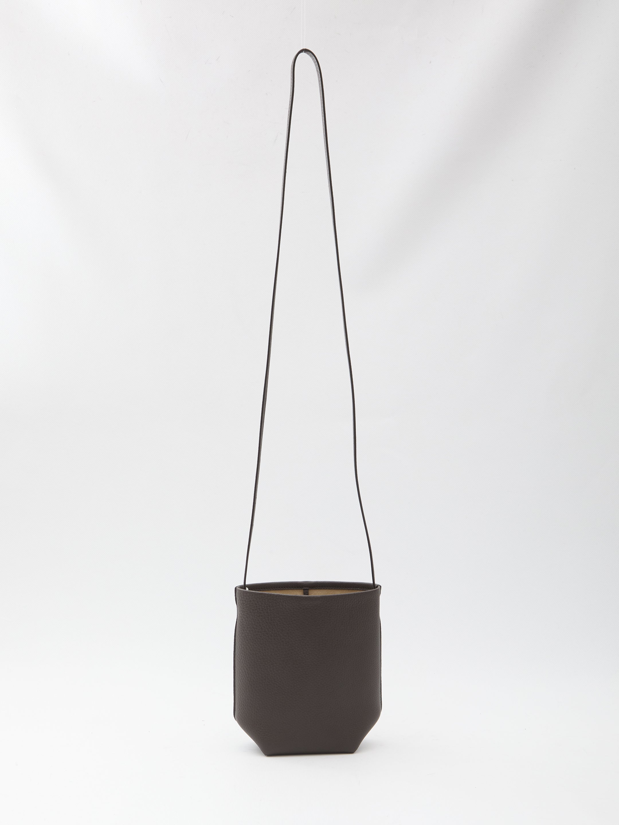 THE ROW OS n/s park crossbody brown bag