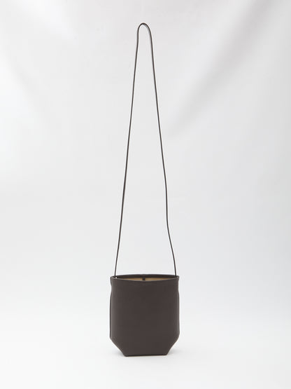 THE ROW OS n/s park crossbody brown bag