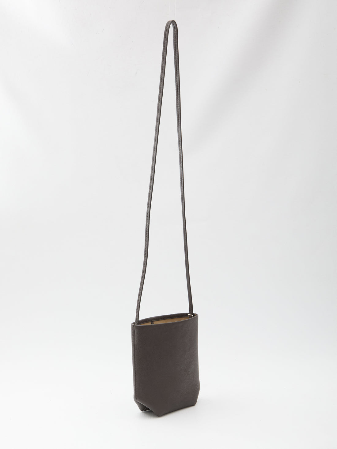 THE ROW OS n/s park crossbody brown bag