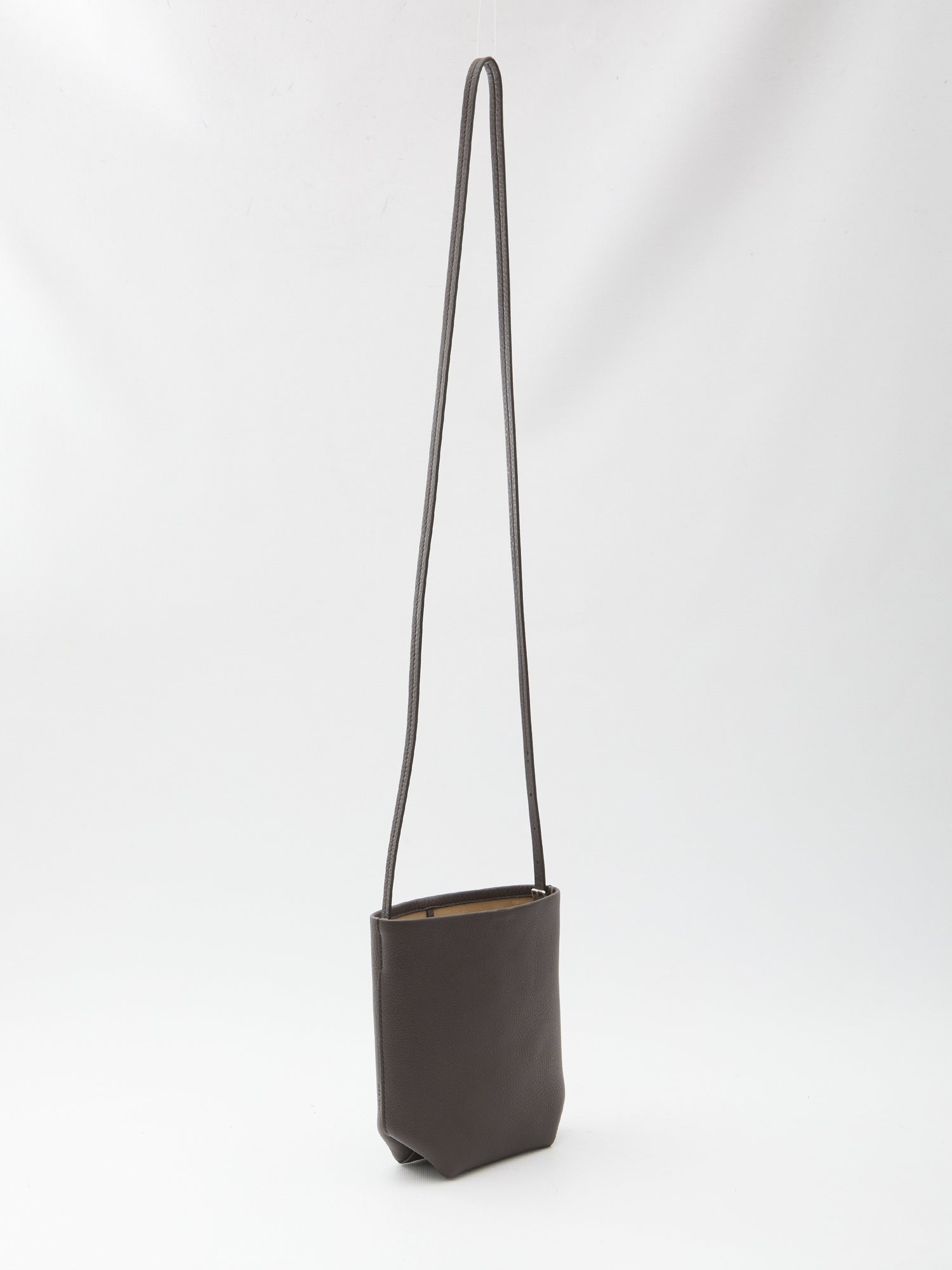 THE ROW OS n/s park crossbody brown bag