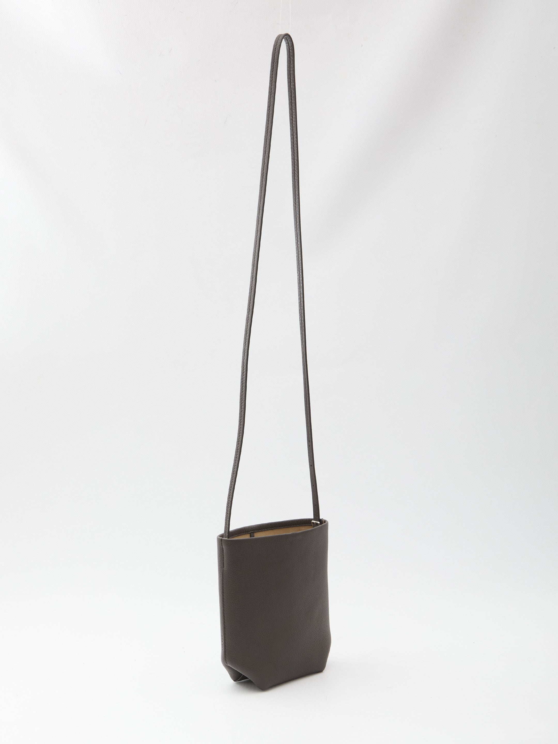 THE ROW OS n/s park crossbody brown bag