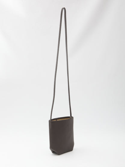 THE ROW OS n/s park crossbody brown bag