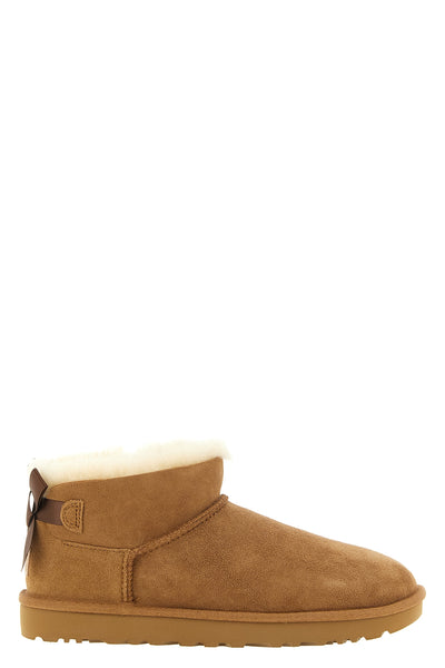 the ultra mini bailey bow ugg ankle boots redefines a brand icon through compa