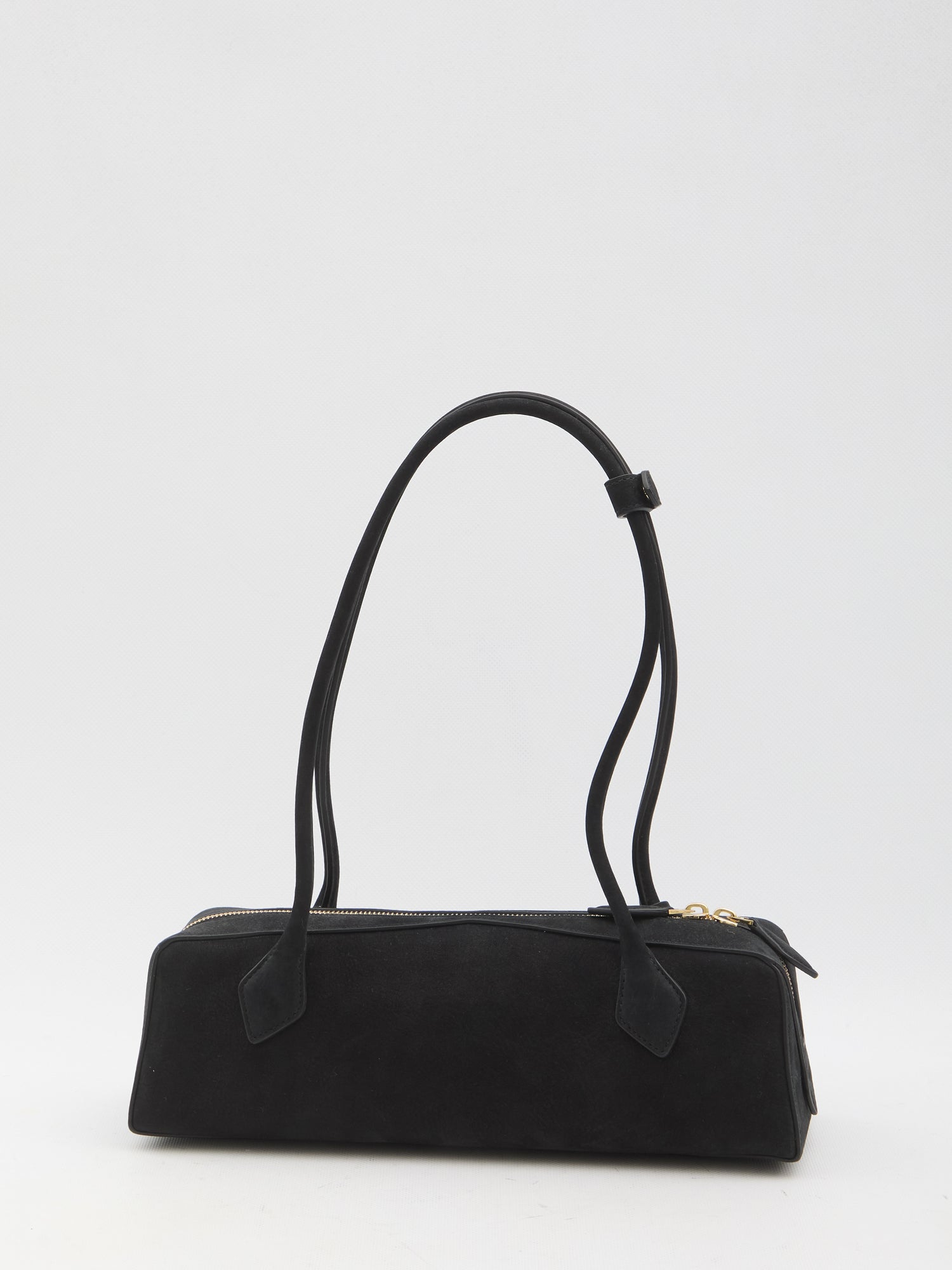 ALAIA OS le teckel medium bag in nubuck