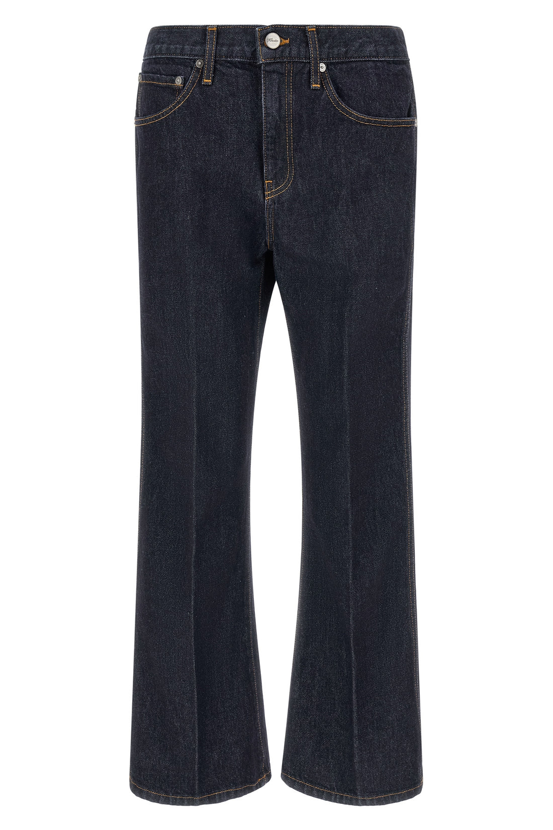 KHAITE 24 the clara khaite jeans redefine everyday denim through a precise flared crop s