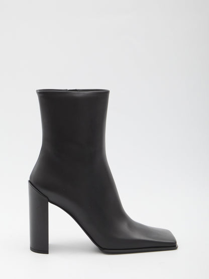 ALAIA 36 square-toe ankle boots