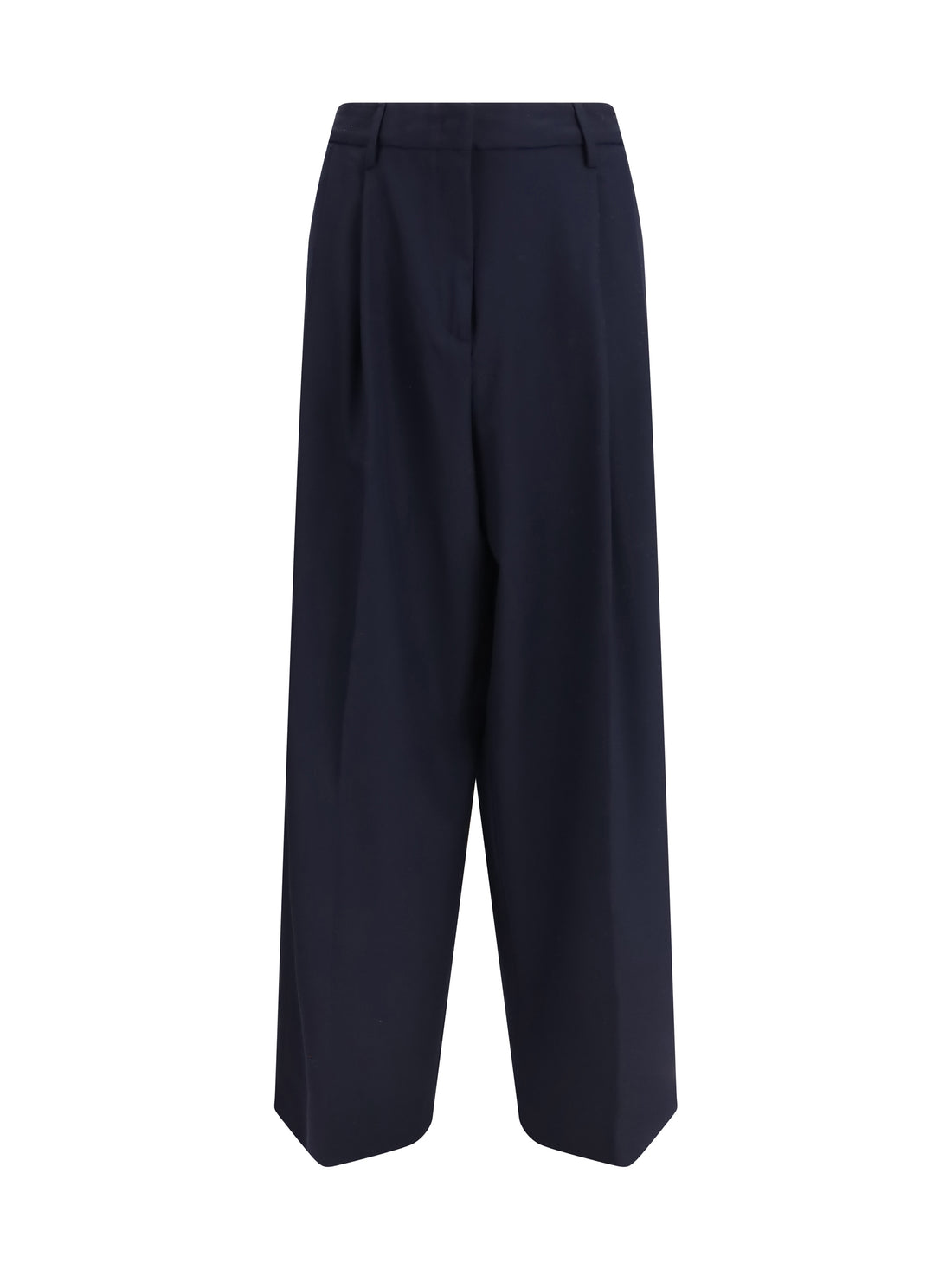 FABIANA FILIPPI 42 fluid techno-tailoring trousers