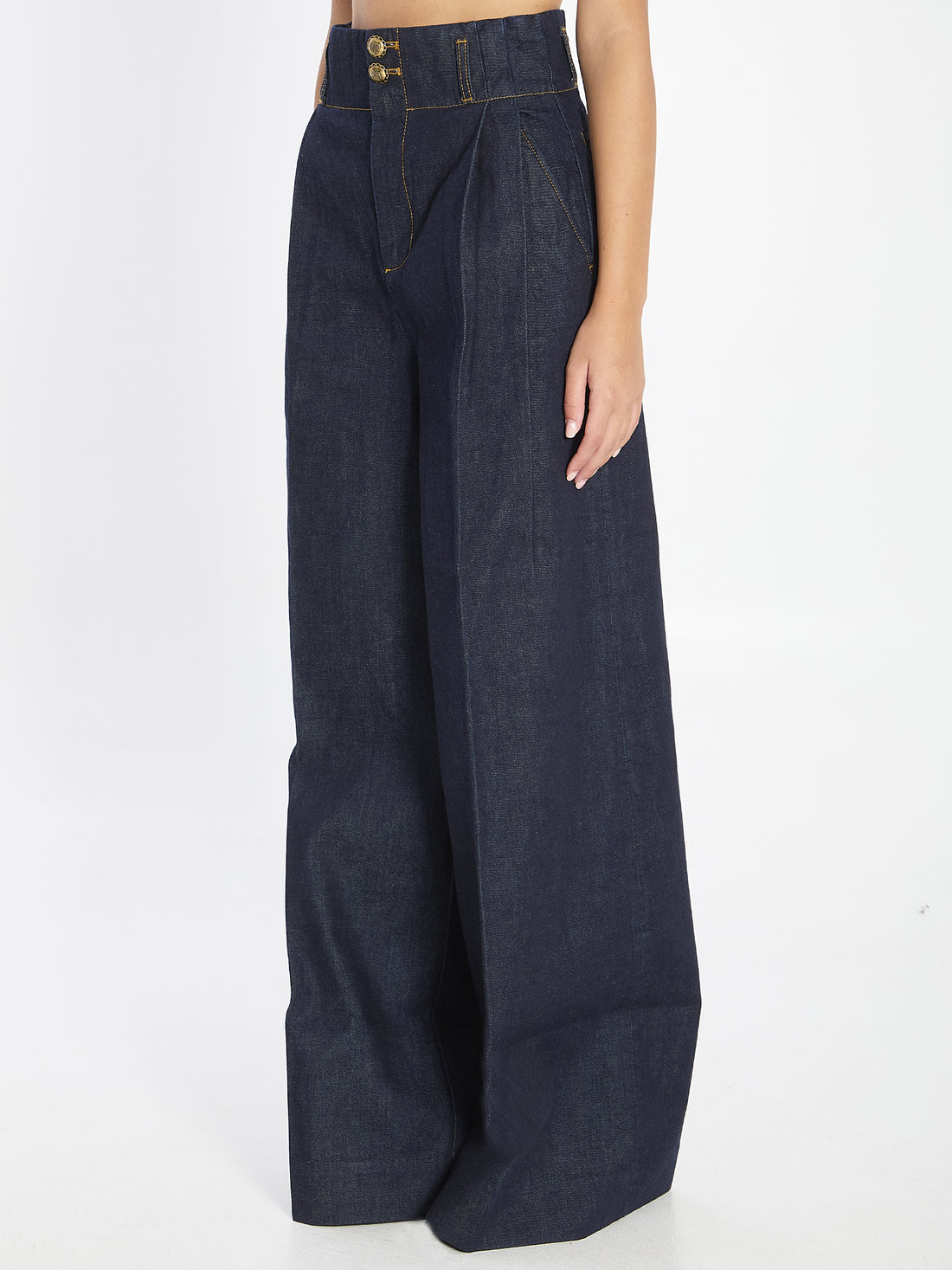 ZIMMERMANN 0 hypnotic denim pant
