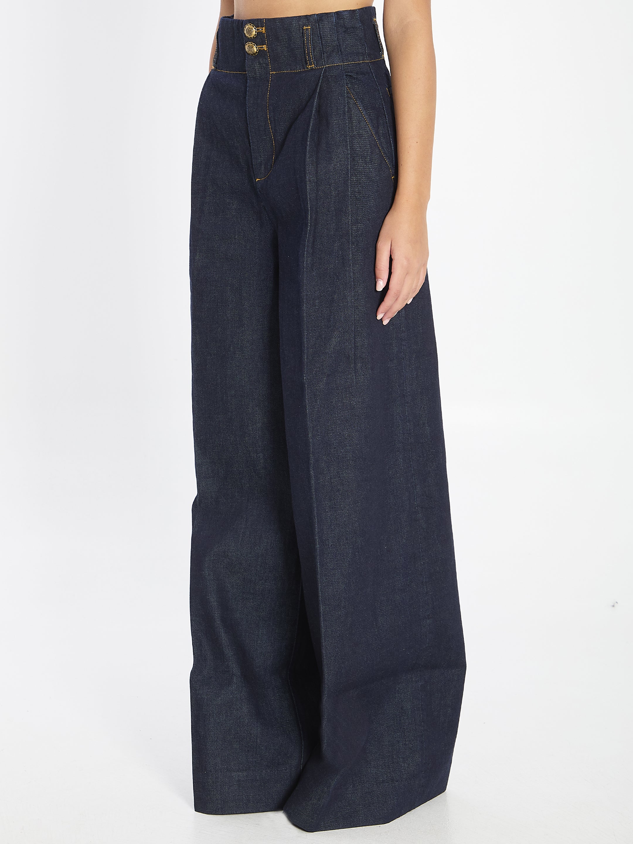 ZIMMERMANN 0 hypnotic denim pant